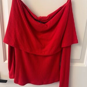 Urban Outfitters Scarlet Off-Shoulder Sweater